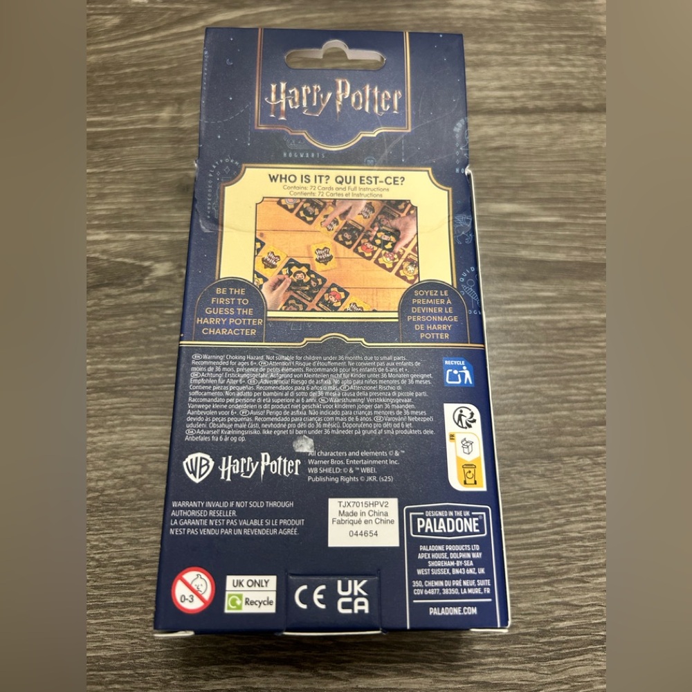 Harry Potter Who is it? Card Game - Picture 3 of 4